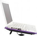Подставка для ноутбука 15.6" Deepcool N1 PURPLE 350x260x26mm 1xUSB 700g 16-20dB фиолетовый9