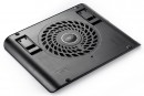 Подставка для ноутбука 17" Deepcool N360 FS BLACK 380x300x30mm 2xUSB 917g 16-20dB черный7
