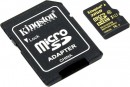 Карта памяти Micro SDHC 32Gb Class 10 Kingston SDCA10/32GB + адаптер SD2