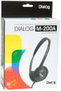 Наушники Dialog M-200A черный6