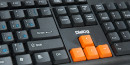 Клавиатура проводная Dialog Standart KS-020U USB черный оранжевый5