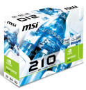 Видеокарта 1024Mb MSI GeForce 210 PCI-E DVI HDMI N210-TC1GD3H/LP Retail7