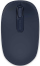 Мышь беспроводная Microsoft Wireless Mobile 1850 темно-синий USB U7Z-000143