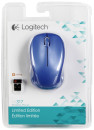 Мышь беспроводная Logitech Mouse M317 Blue Bliss синий USB 910-0041514
