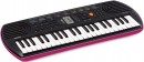 Синтезатор Casio SA-78 44 мини-клавиши 5 ударных пэдов розовый2