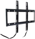 Кронштейн Holder LCD-F4610-B черный для ЖК ТВ 32-65" настенный от стены 23мм наклон 0° VESA 400x400 до 60 кг2