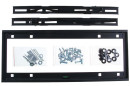 Кронштейн Holder LCD-F4610-B черный для ЖК ТВ 32-65" настенный от стены 23мм наклон 0° VESA 400x400 до 60 кг3