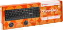 Клавиатура проводная DEFENDER OfficeMate SM-820 USB черный 458204