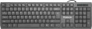 Клавиатура проводная DEFENDER OfficeMate SM-820 USB черный 458206