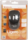 Мышь беспроводная DEFENDER Ligero MM-685 B чёрный USB 526854