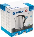 Чайник Vitek VT-1144 GY 2200Вт 1.7л сталь серебристый10