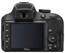 Зеркальная фотокамера Nikon D3300 Kit 18-105 VR 24.2Mp черный4