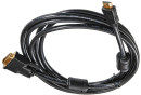 Кабель HDMI- DVI-D 3.0м Buro позолоченные контакты ферритовые кольца HDMI-19M-DVI-D-3M 8172255