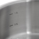 Ковш Rondell Fancy RDS-396 1.3л 16см стеклянная крышка нержавеющая сталь серебристый5