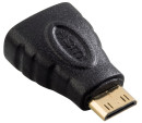Переходник HDMI-mini HDMI Hama H-39861 позолоченные контакты черный2