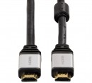 Кабель HDMI 0.75м Hama двойное экранирование черный H-537593