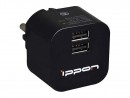 Сетевое зарядное устройство Ippon TC323B 3.4A черный