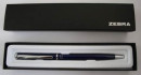 Шариковая ручка поворотная Zebra FORTIA 500 синий 0.7 мм BA81-BK-BL2