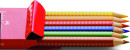 Набор цветных карандашей Faber-Castell Grip 2001 6 шт акварельные 1124062