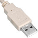 Кабель удлинительный USB 2.0 AM-AF 3м Buro серый USB2.0-AM/AF-35