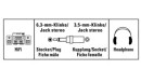 Переходник Hama Jack 3.5(f)-Jack 6.3(m) стерео черный 001223862
