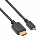 Кабель HDMI - microHDMI 1.8м Buro MICROHDMI-HDMI-1.8 черный 8172273