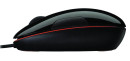 Мышь проводная Logitech M150/LS1 Laser Corded Grape Flash Jaffa красный чёрный USB 910-003753/910-0037444