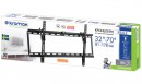 Кронштейн Kromax IDEAL-2 серый LED/LCD 32-70" наклон 15° 28 мм от стены VESA 600x400 max 50 кг3