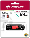 Флешка 64Gb Transcend TS64GJF590K USB 2.0 черный красный4