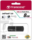 Флешка USB 8Gb Transcend Jetflash 320K TS8GJF320K черный5