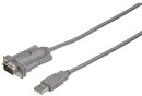 Кабель Hama USB A(m)-RS-232 серый 2м H-53325