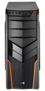 Корпус ATX Aerocool V2X Orange Edition Без БП оранжевый чёрный 47131059526748