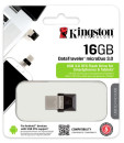 Флешка USB 16Gb Kingston DataTraveler MicroDuo DTDUO3 DTDUO3/16GB3