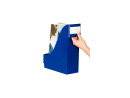 Подставка Leitz вертикальная для журналов 1 отделение пластик синий 242500352
