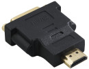 Переходник HDMI(m) - DVI/D(f) позолоченные штекеры черный Hama H-340362