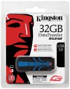 Флешка USB 32Gb Kingston DataTraveler R3.0 G2 USB3.0 DTR30G2/32GB черно-синий5
