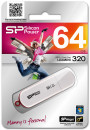 Флешка USB 64GB Silicon Power Luxmini 320 SP064GBUF2320V1W белый