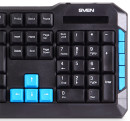 Клавиатура проводная Sven Challenge 9500 USB черный6