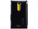 Чехол Nillkin Fresh Series Leather Case для Nokia Asha 502 черный2