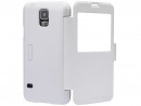 Чехол Nillkin Fresh Series Leather Case для Samsung Galaxy S5 G900 белый T-N-SG900-0013