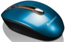 Мышь беспроводная Lenovo N3903 Coral blue синий USB
