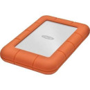 Внешний жесткий диск 2.5" USB3.0 2Tb Lacie Rugged Mini 9000298 оранжевый