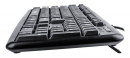 Клавиатура проводная Oklick 180M USB черный2
