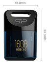 Флешка USB 16Gb Silicon Power Jewel J06 SP016GBUF3J06V1D синий2