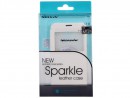 Чехол Nillkin Sparkle Leather Case для Samsung Galaxy S5 Mini G800 белый T-N-SG800-0094