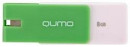 Флешка USB 8Gb QUMO Click USB2.0 зеленый QM8GUD-CLK-Mint2