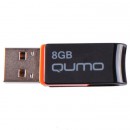 Флешка USB 8Gb QUMO Hybrid USB2.0 черный QM8GUD-Hyb2