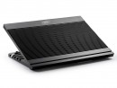 Подставка для ноутбука 17" Deepcool N9 BLACK 380x279x34mm 4xUSB 1700g 20dB черный DP-N146-N9BK2