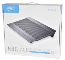 Подставка для ноутбука 17" Deepcool N8 BLACK 380x278x55mm 2xUSB 1244g 25dB черный10