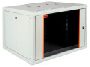 Шкаф настенный 19" 12U Estap PROline PRL12U45GF1 600x450 серый3
